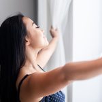 Person enjoying clean indoor air after off-season chimney care in Forked River